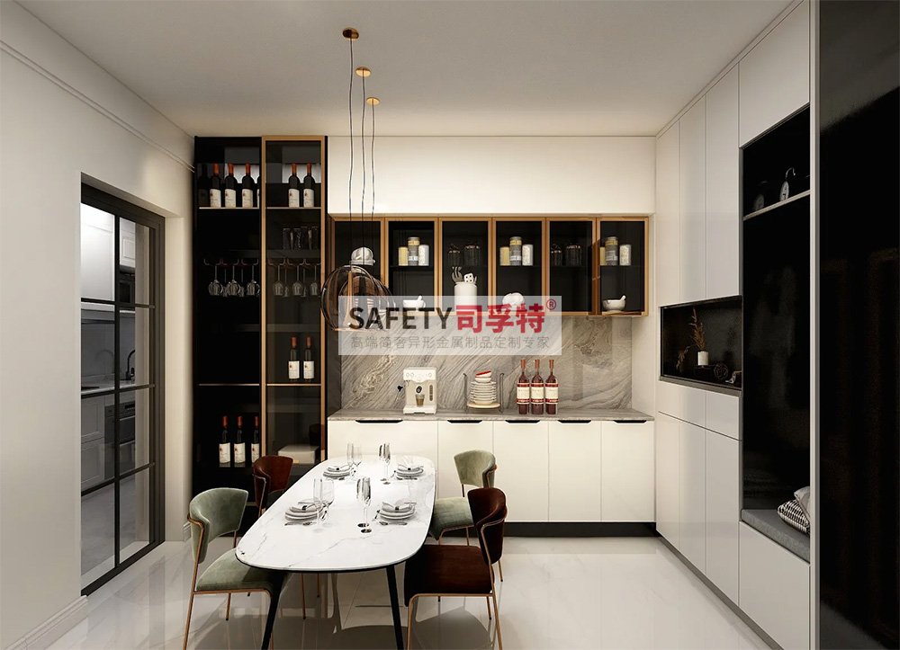 酒柜放到哪里合適?什么酒柜顯得高檔?【不銹鋼酒柜(圖3) 酒柜放到哪里合適?什么酒柜顯得高檔?【不銹鋼酒柜(圖3)
