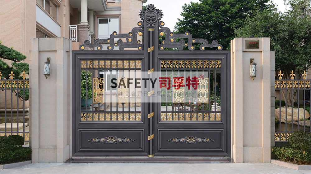 別墅大門(mén)用什么材質(zhì)好？[別墅銅門(mén)，鋁藝別墅大門(mén)](圖5)